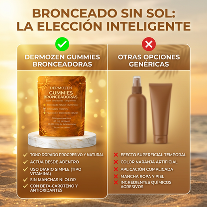 Gummies Bronceadoras | Bronceado Natural Desde Adentro